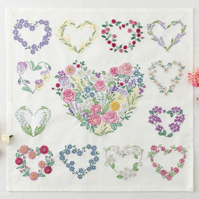Heart Collection | リバティ 生地、編み物、刺繍、刺し子のことなら