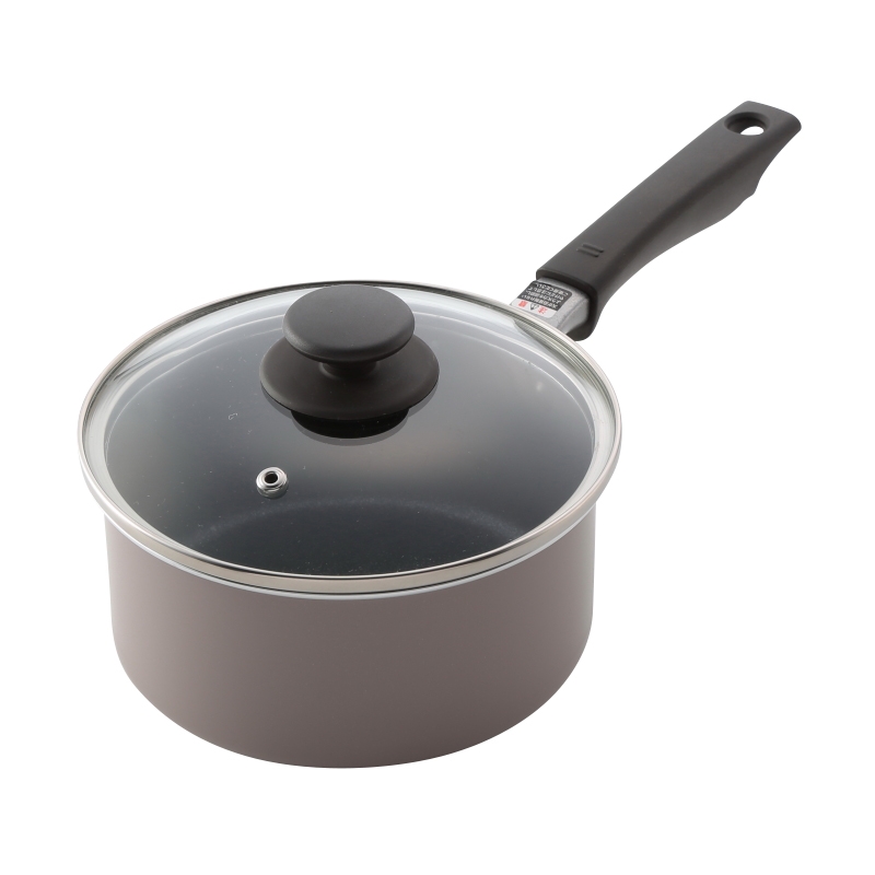 ベーシック ちょっと深めで混ぜやすい 片手鍋 16cm セブン