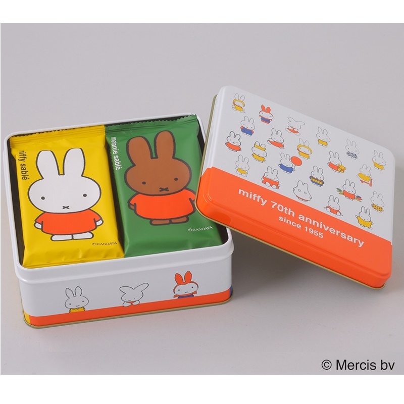 ミッフィー・メラニーサブレ10枚入70周年角缶|イトーヨーカドー