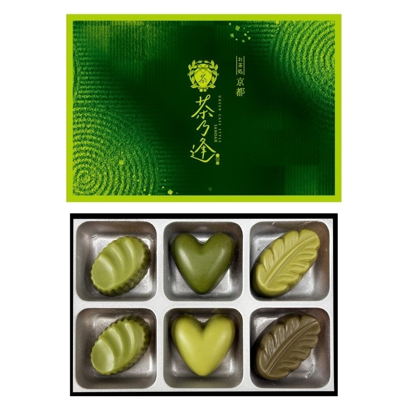 茶乃逢 抹茶ショコラアソート 6個|イトーヨーカドーネット通販