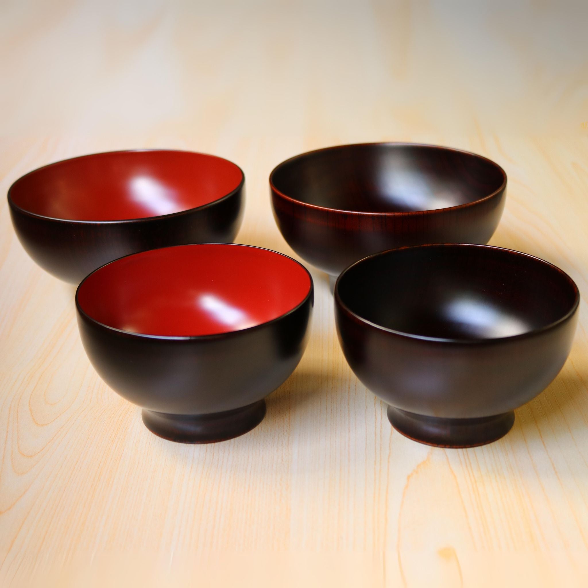 越前漆器 お椀 | 直右ヱ門 欅まり椀 | 木地呂 |