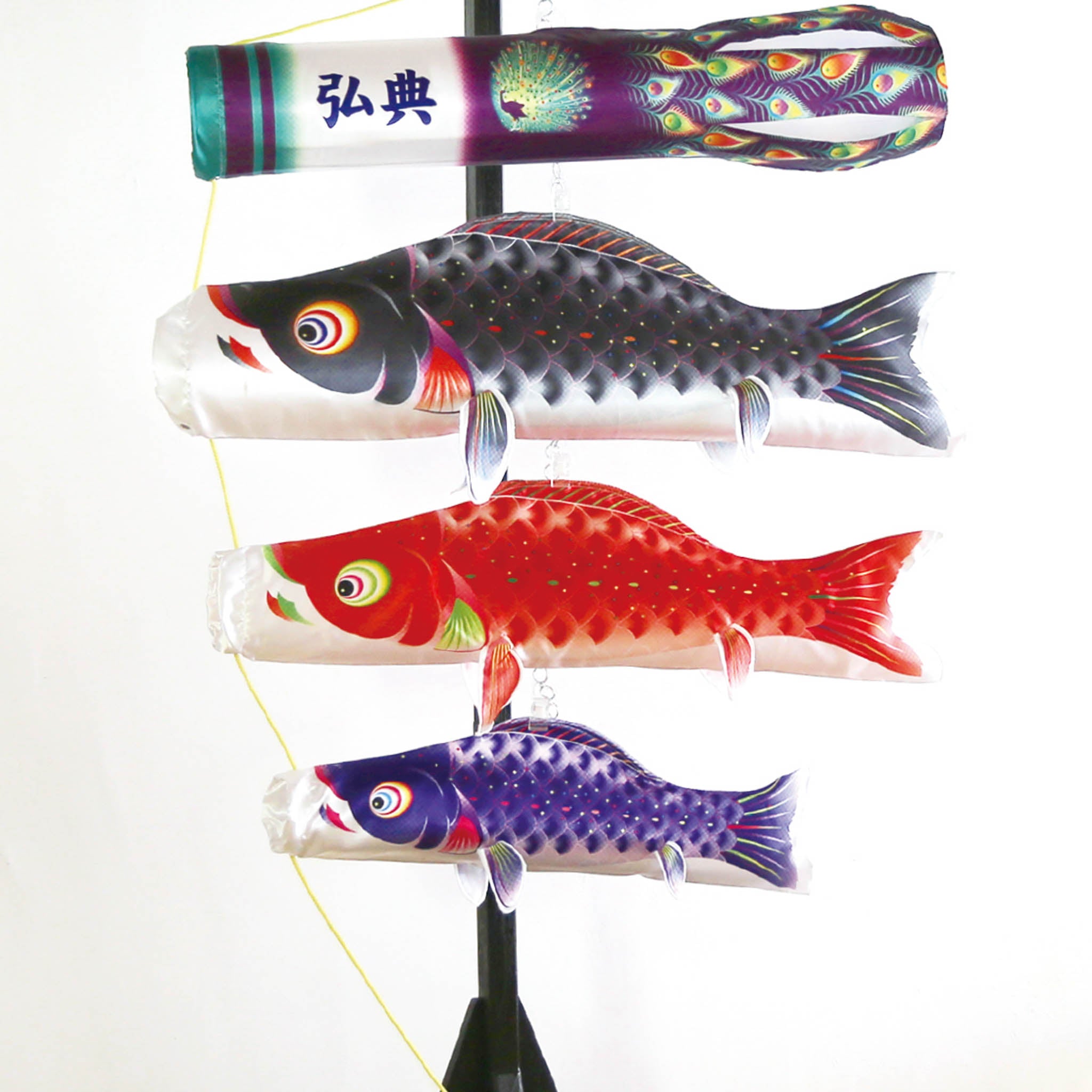 鯉のぼり | 室内飾り | 星歌友禅セット | 徳永こいのぼり
