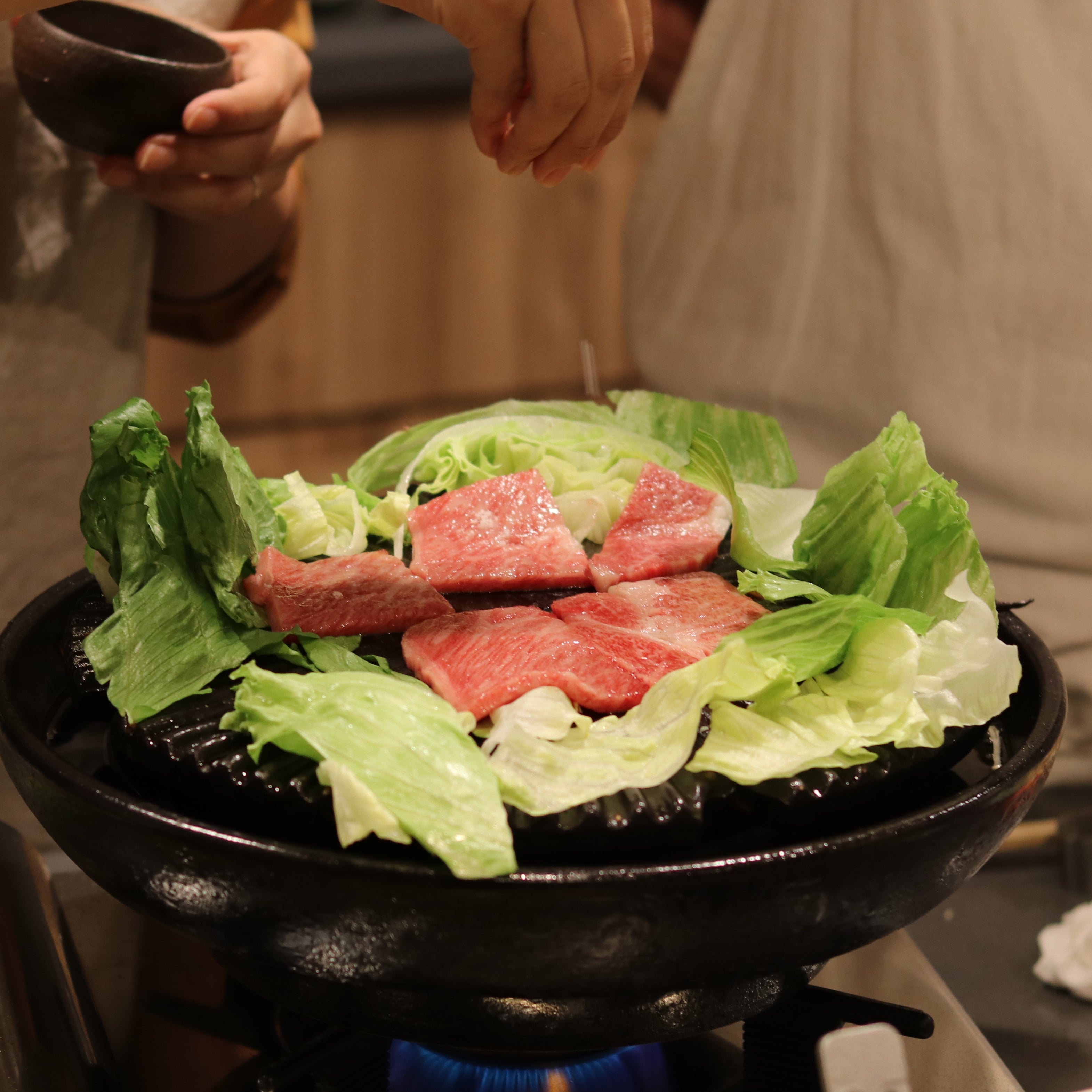 伊賀焼 卓上グリル | 微煙陶炉 やきやきさん | 大 / 小 |