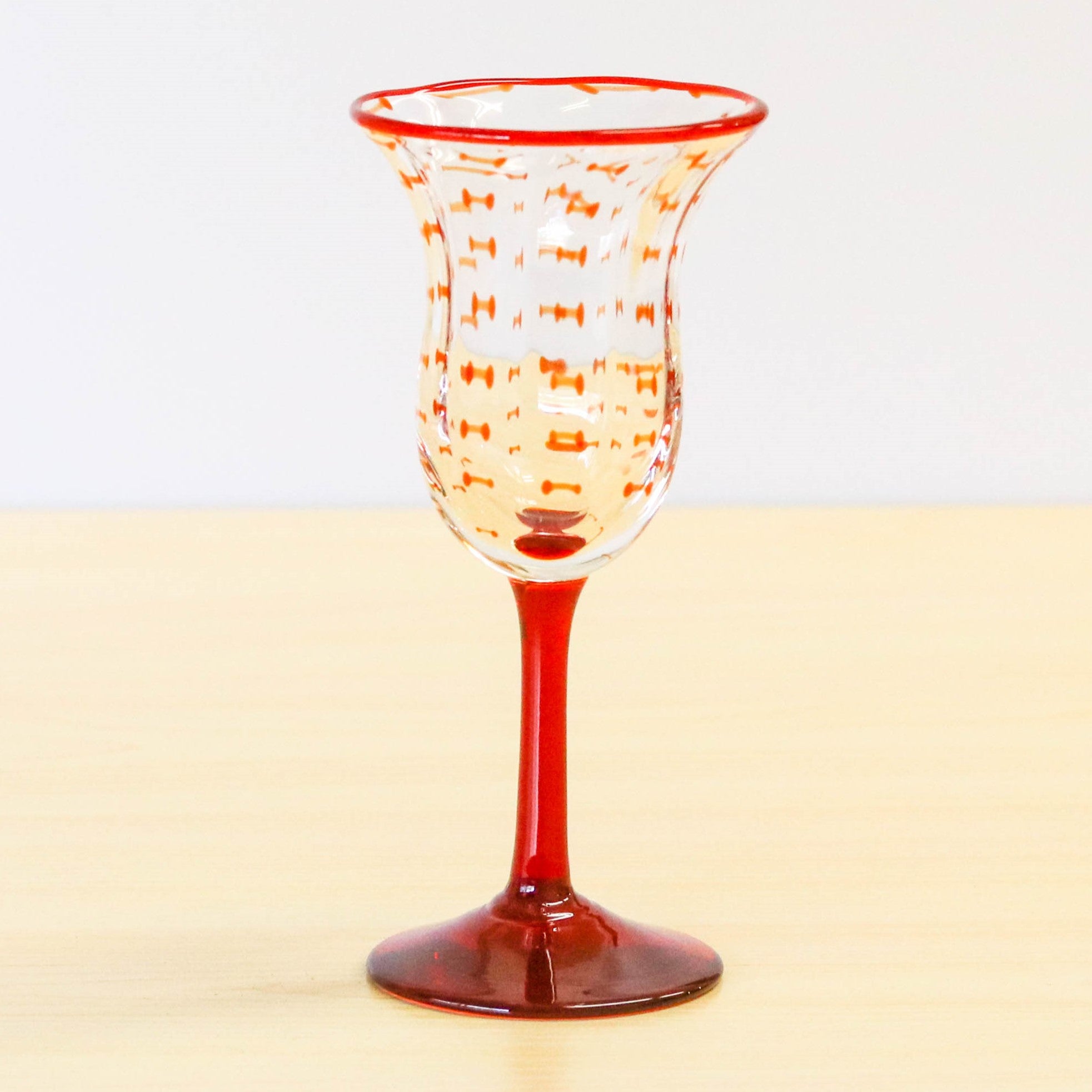 肥前びーどろ ワイングラス | 縄文ワイン | 赤 | 副島硝子