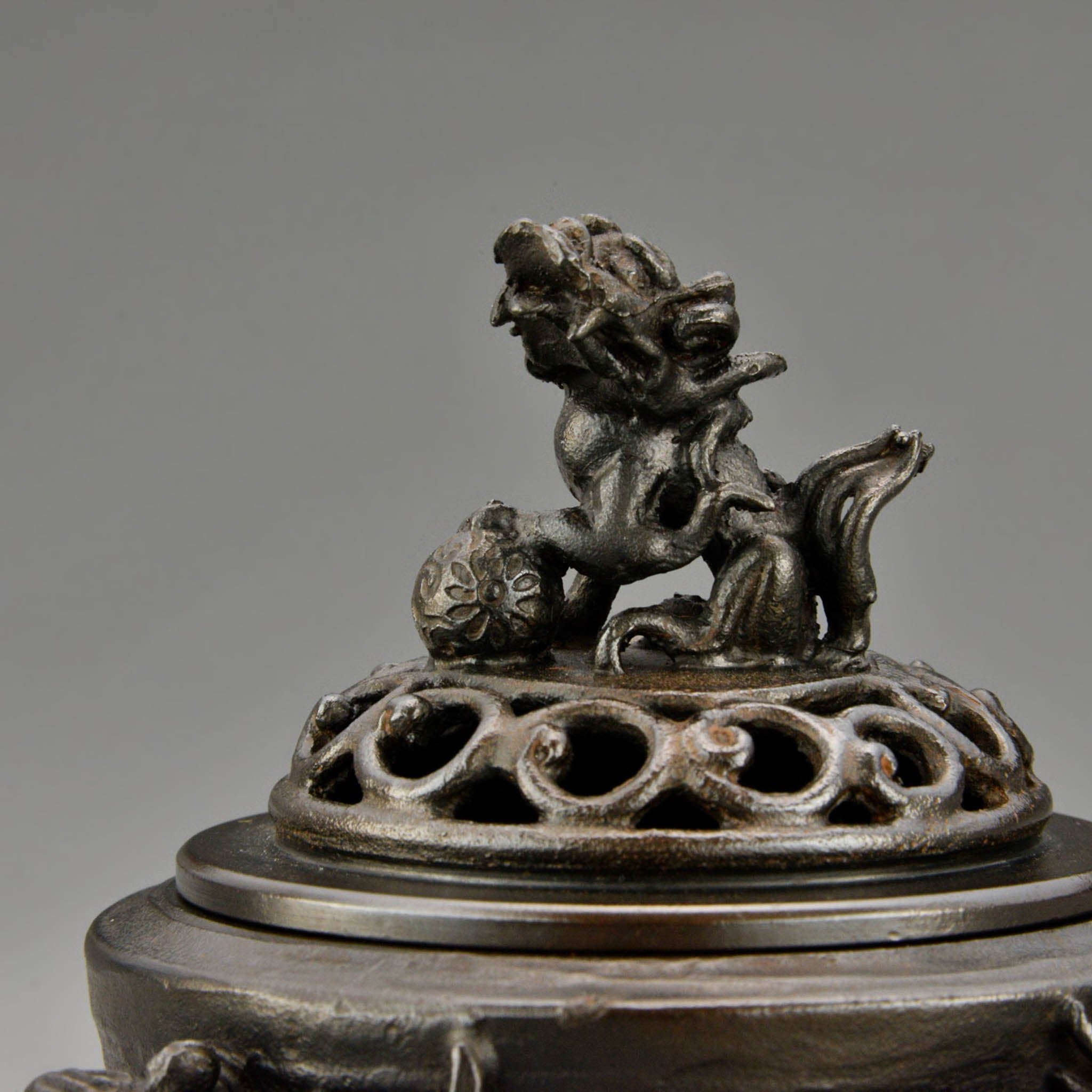 高岡銅器 香炉 | 雨龍 | 銅 | 喜泉堂