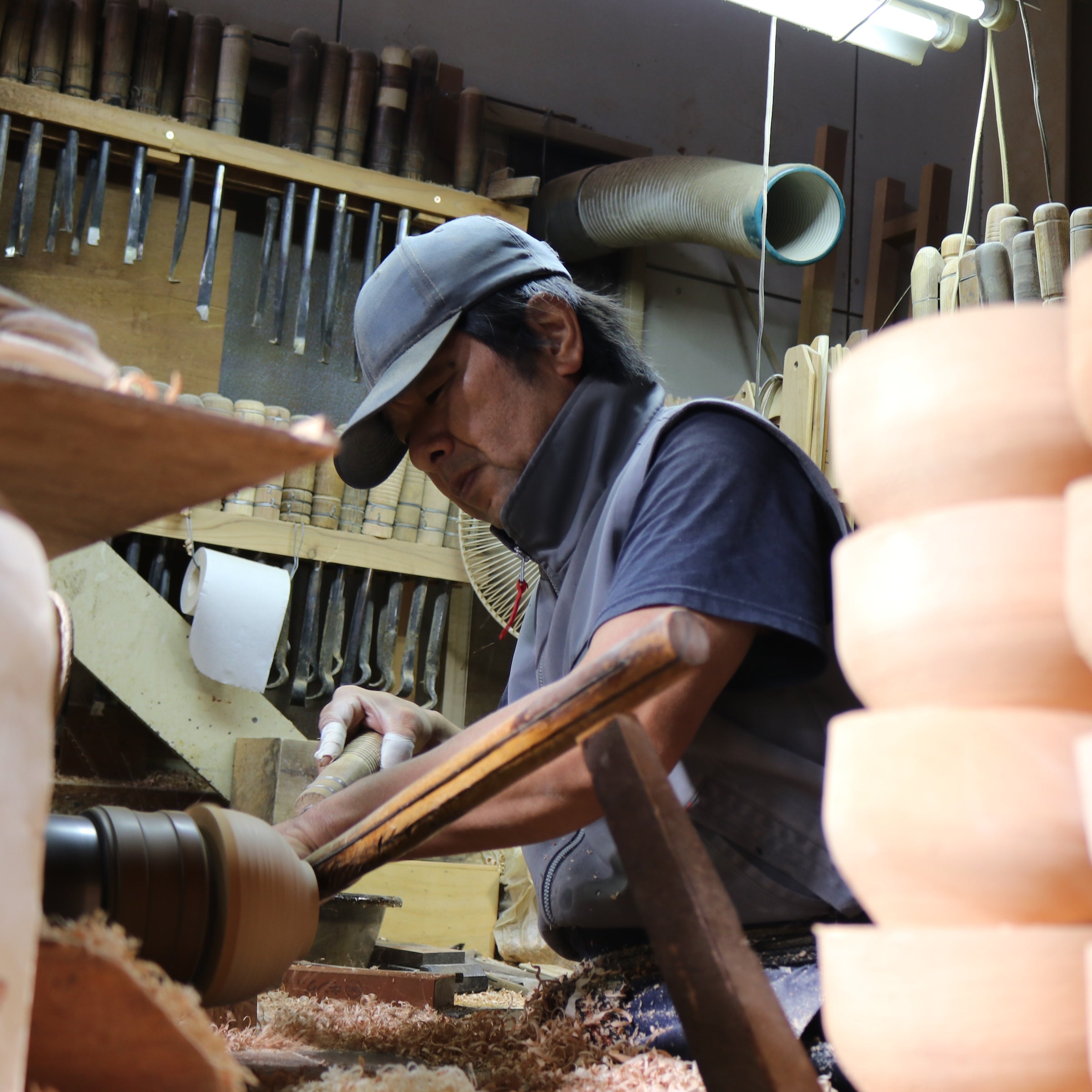 小田原漆器 お椀 | めいぼく椀 中 | 漆 くり | 薗部産業
