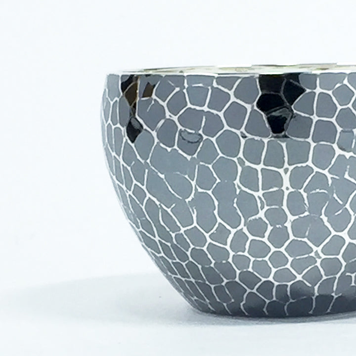 東京銀器 ぐい呑み | 純銀製 並型 | 槌目模様 | 森銀器