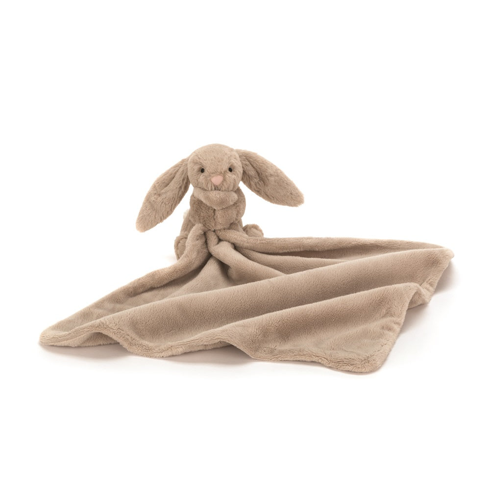 Bashful Beige Bunny Soother – JINI MINI