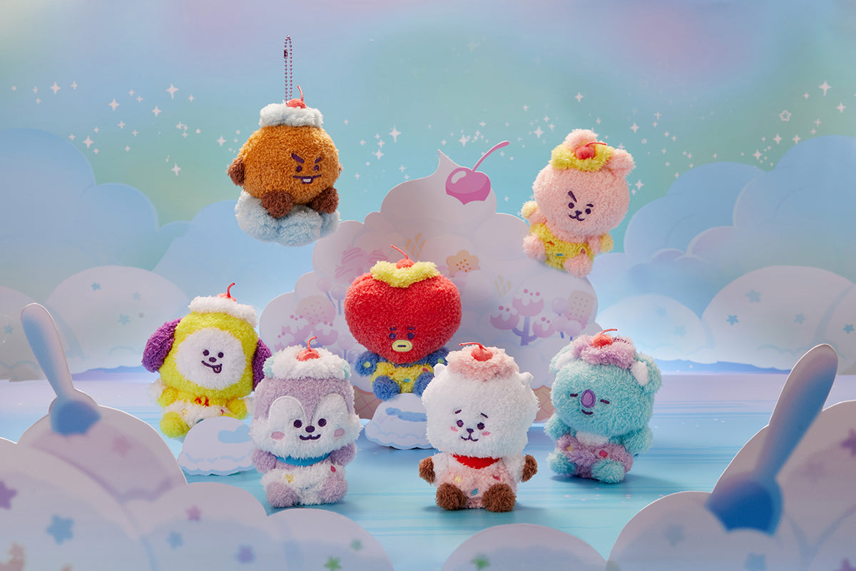 BT21 CLOUD Plush Keyring - Koya – JINI MINI