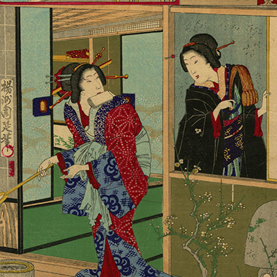 国貞Ⅲ() - 朝鮮豊島沖海戦之図 - 浮世絵販売 - 浮世絵ぎゃらりい秋華洞