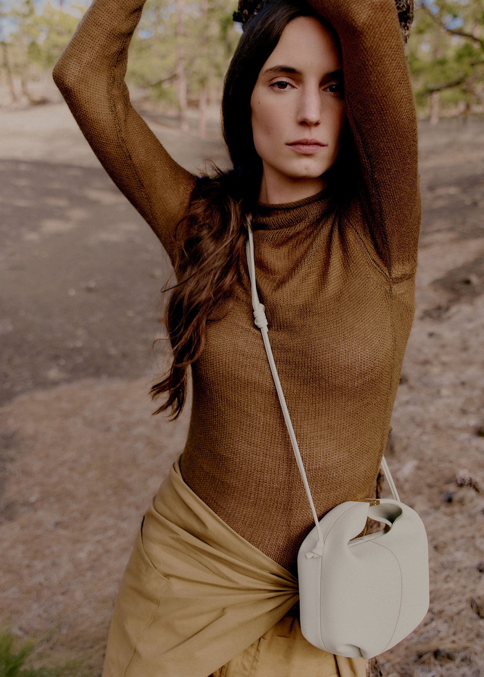 Polène | バッグ - Béri - チョーク テクスチャード