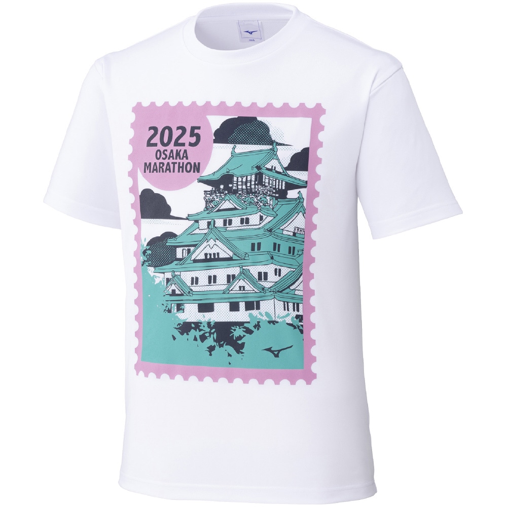 大阪マラソン2025】大会記念Tシャツ(オーロラ)|J2MACY57|ウエア