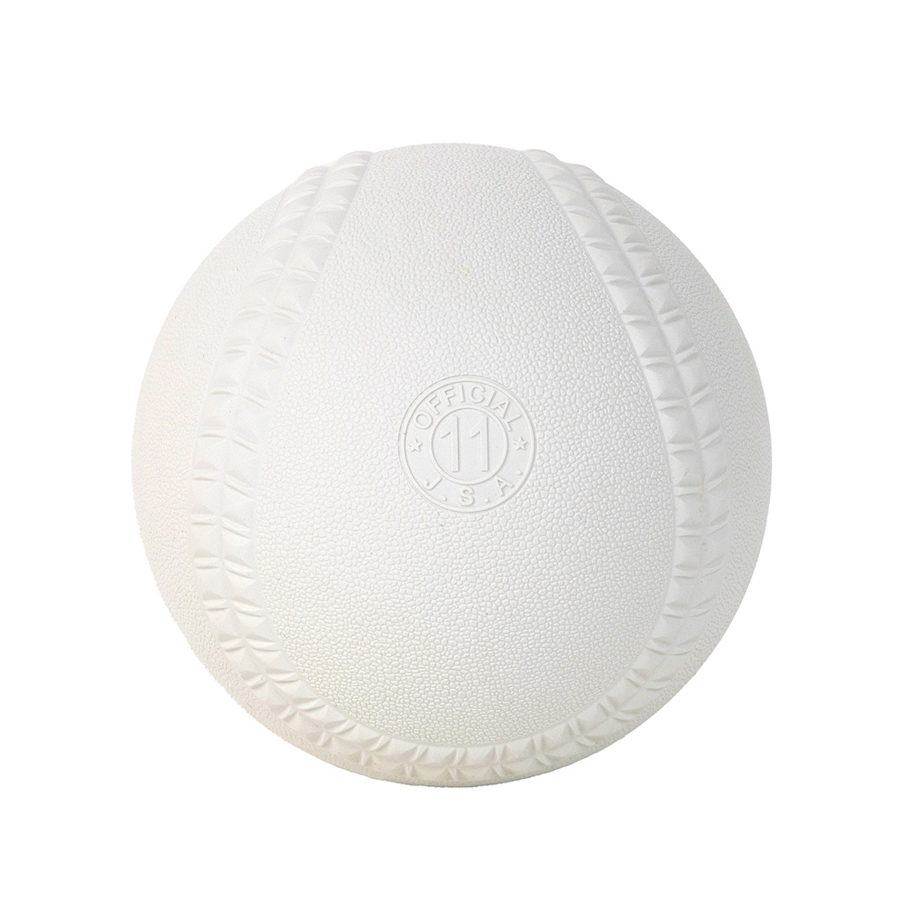 ナイガイ／ゴム・ソフトボール／検定11インチ(1ダース)|16JBS54200