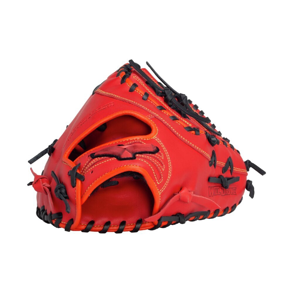 軟式用ウィルドライブ レッド IBE【一塁手用／TK型】|1AJFR32800