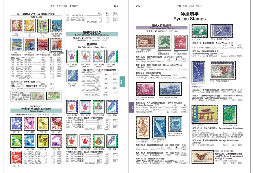 完全収録版 さくら日本切手カタログ2026年版 - 出版物のご案内