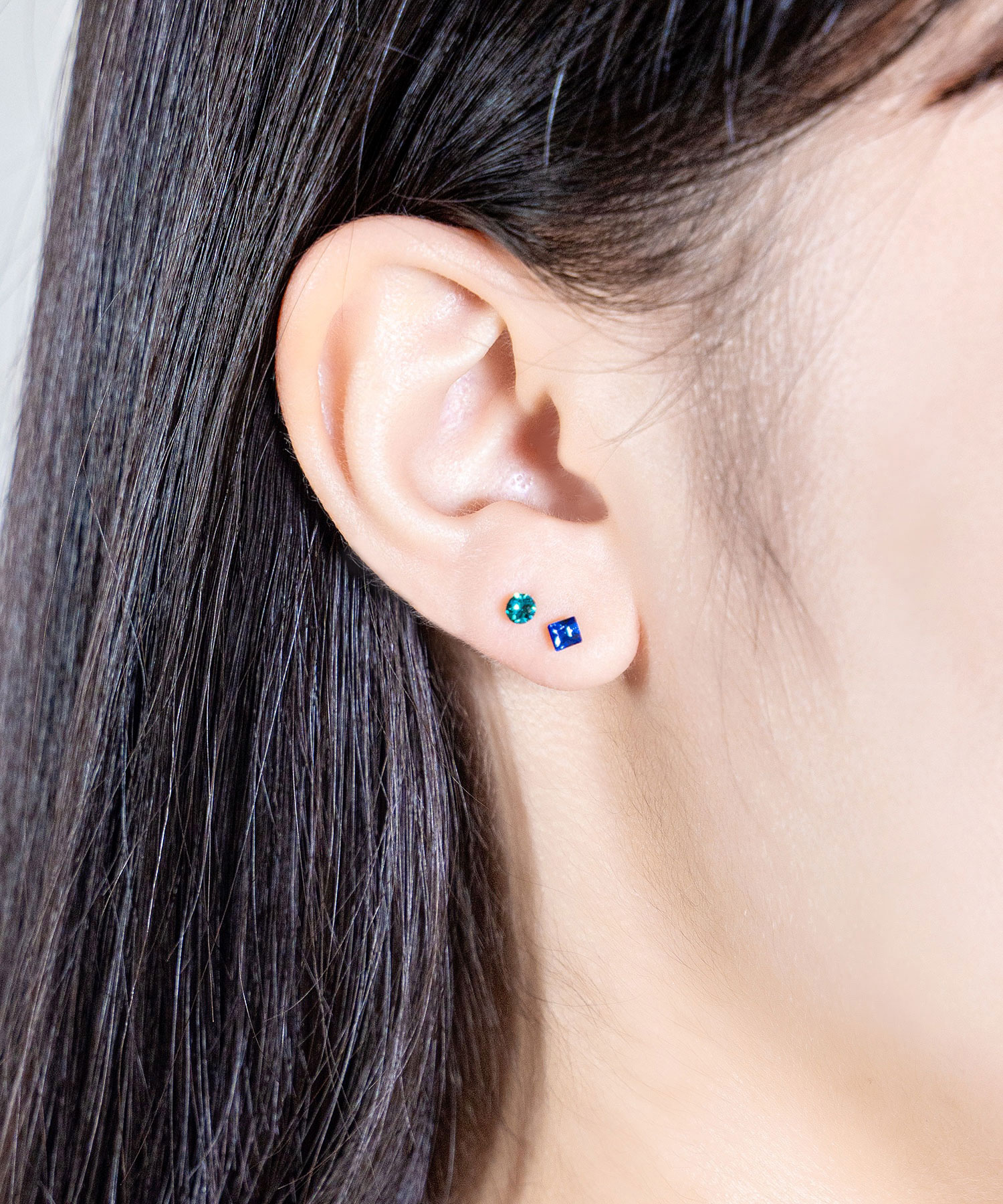 3mmスクエア樹脂セットピアス ｜ JUNOアクセサリー卸仕入れサイト