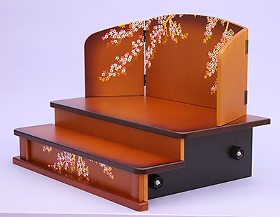 屏風付き木製段単品販売 – 寿鳳人形の東芸