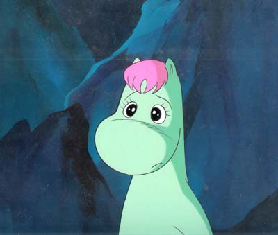 ムーミンのセル画