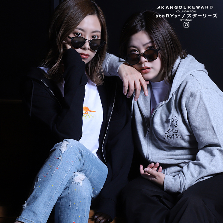 スターリーズ / staRYs*×KANGOL REWARD コラボZIPパーカー