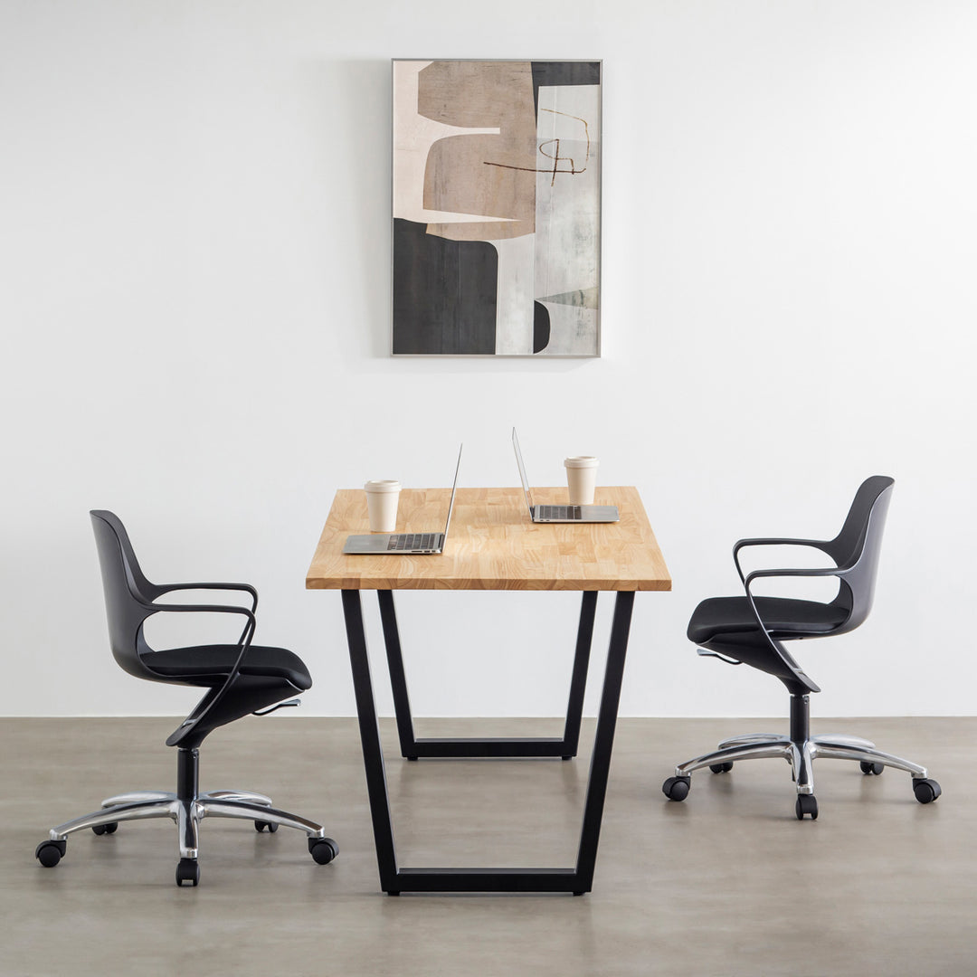 LiftingSwivelDeskChairSiverleg