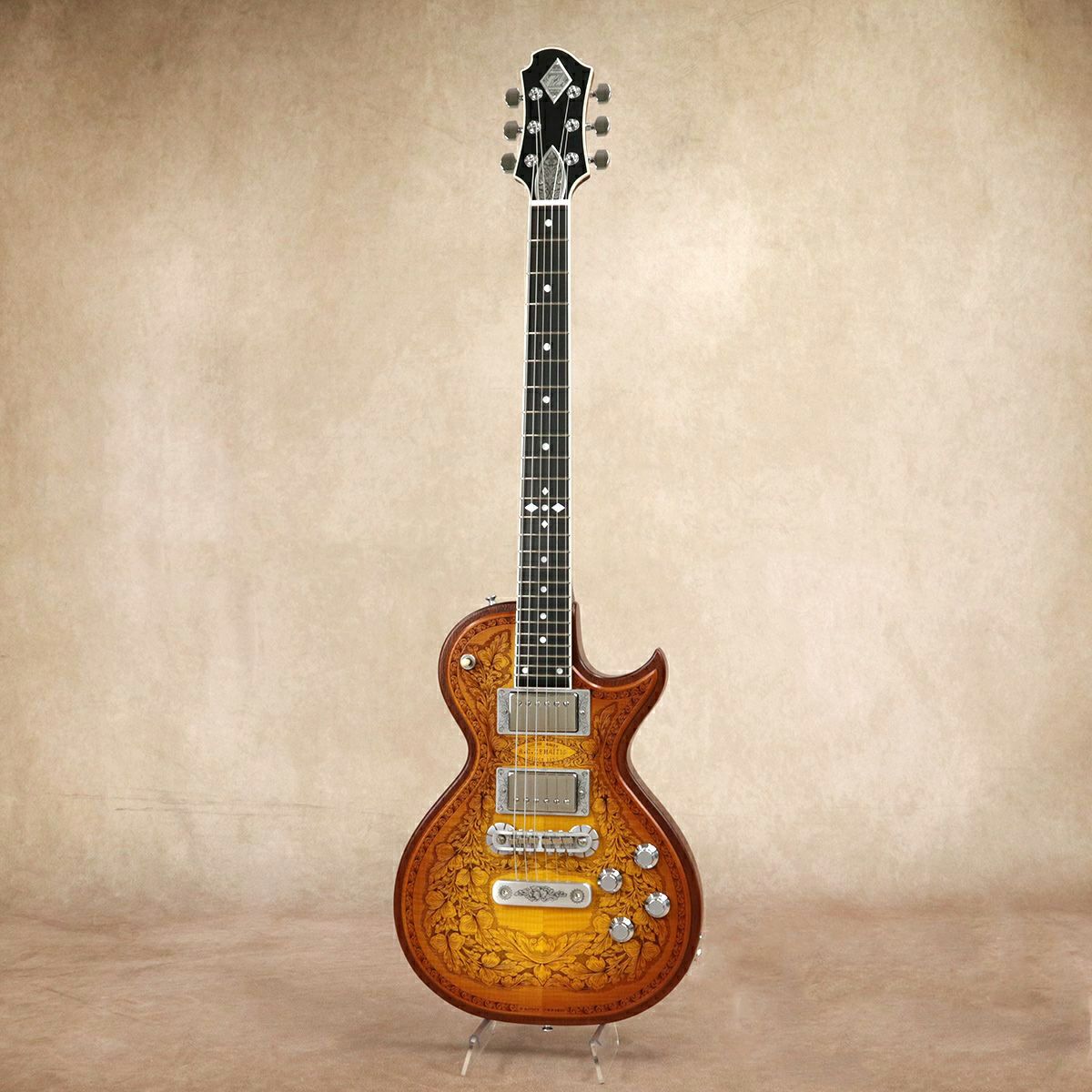 OUTLET]Zemaitis ( ゼマイティス ) CS24SU Wood Leaf Flame Maple [S/N