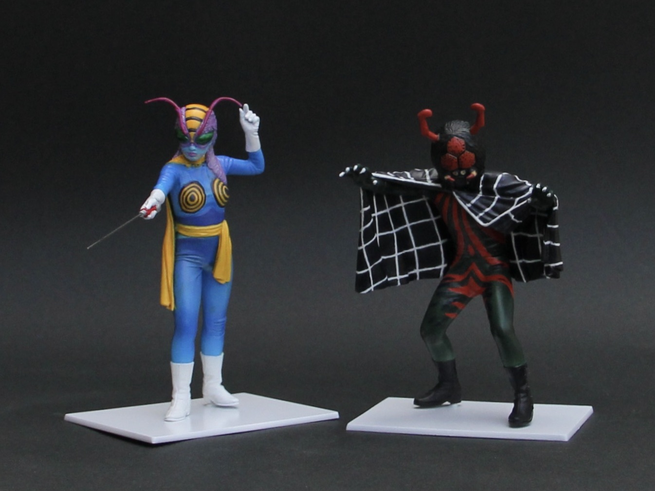 1/15 仮面ライダー怪人セット（蜂女 蜘蛛男） – 模型製作 かえる工房