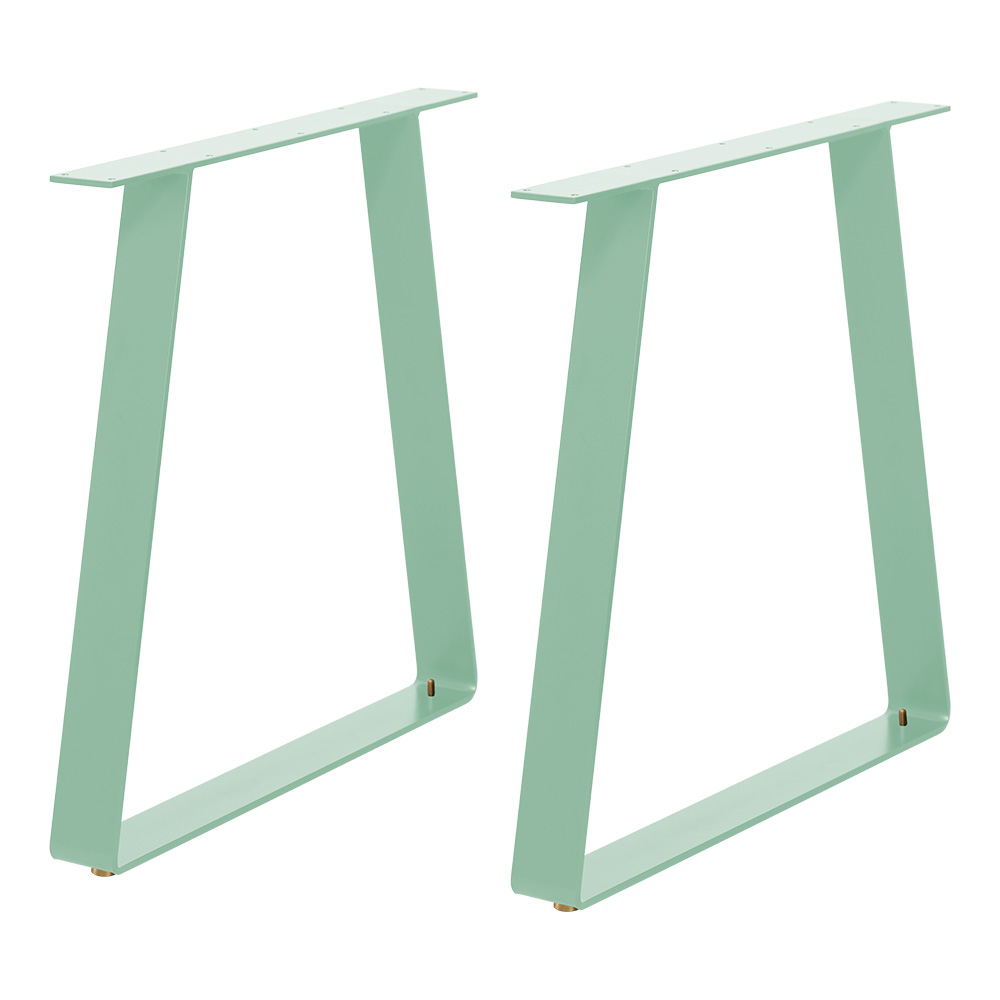 アイアンフレーム台形テーブルの脚 2脚1セット 家具の製造・販売 友安