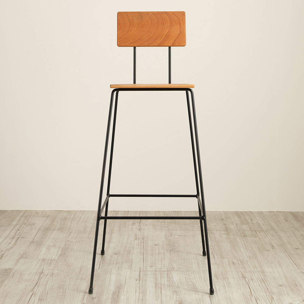 アイアンフレームスクールハイチェア hinata 家具の製造・販売 友安製作所