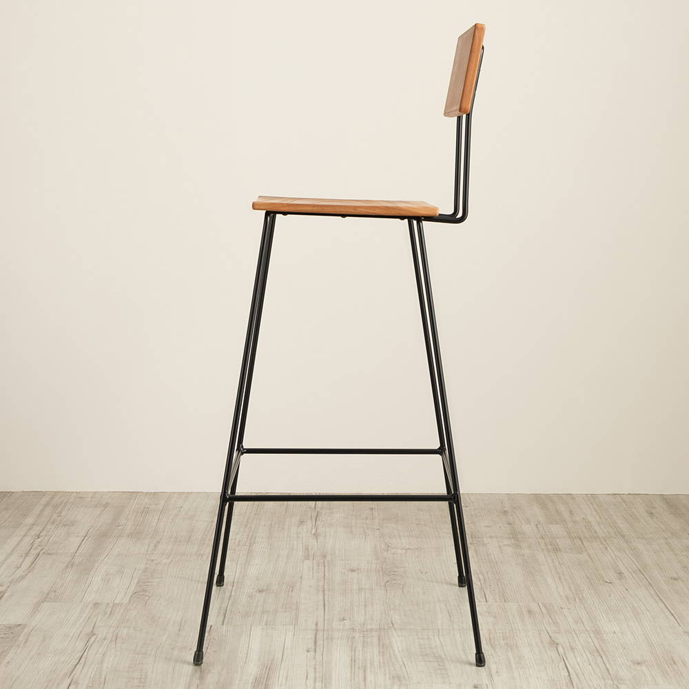 アイアンフレームスクールハイチェア hinata 家具の製造・販売 友安製作所