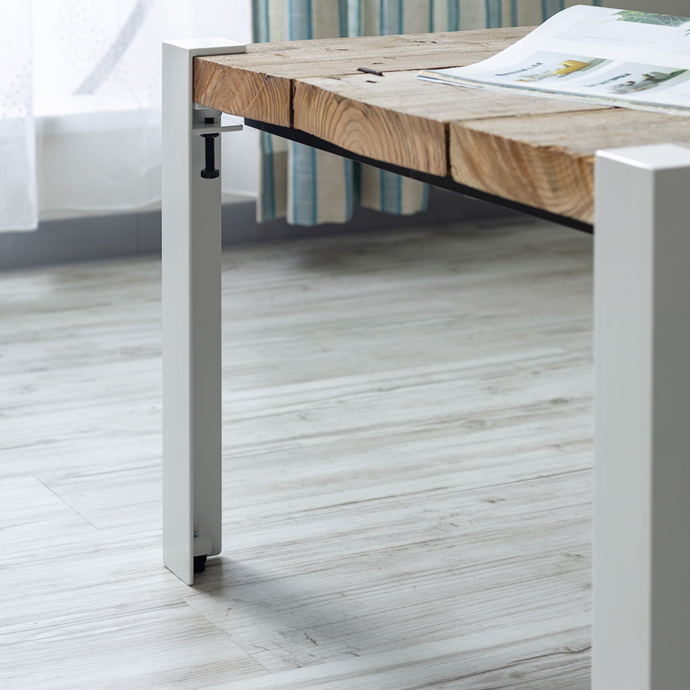 テーブルの脚 アイアンレッグ コーナー 家具の製造・販売 友安製作所