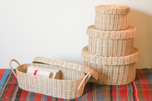 カンボジア moily オーバル ふた付き (ロング)