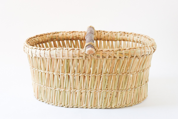 長野 わら りんごかご