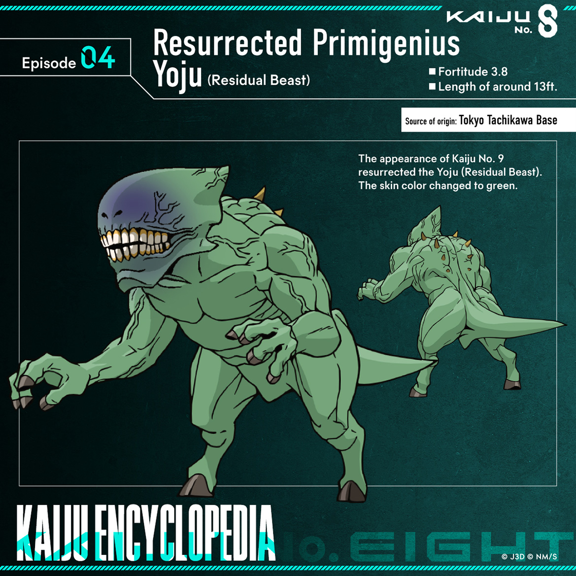 KAIJU ENCYCLOPEDIA｜KAIJU No. 8 Official Website