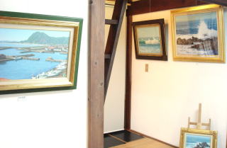 溝口七生油彩展