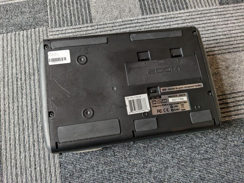 ZOOM / G2．1KL Kiko Loureiro Signature キコ・ルーレイロ（中古品