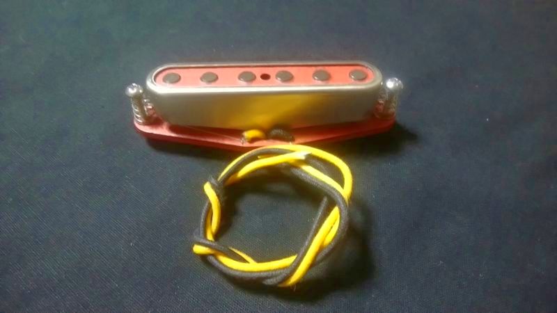 Q pickups / テレキャスター用 ネック側 アルニコ2＆5 レッドトップ