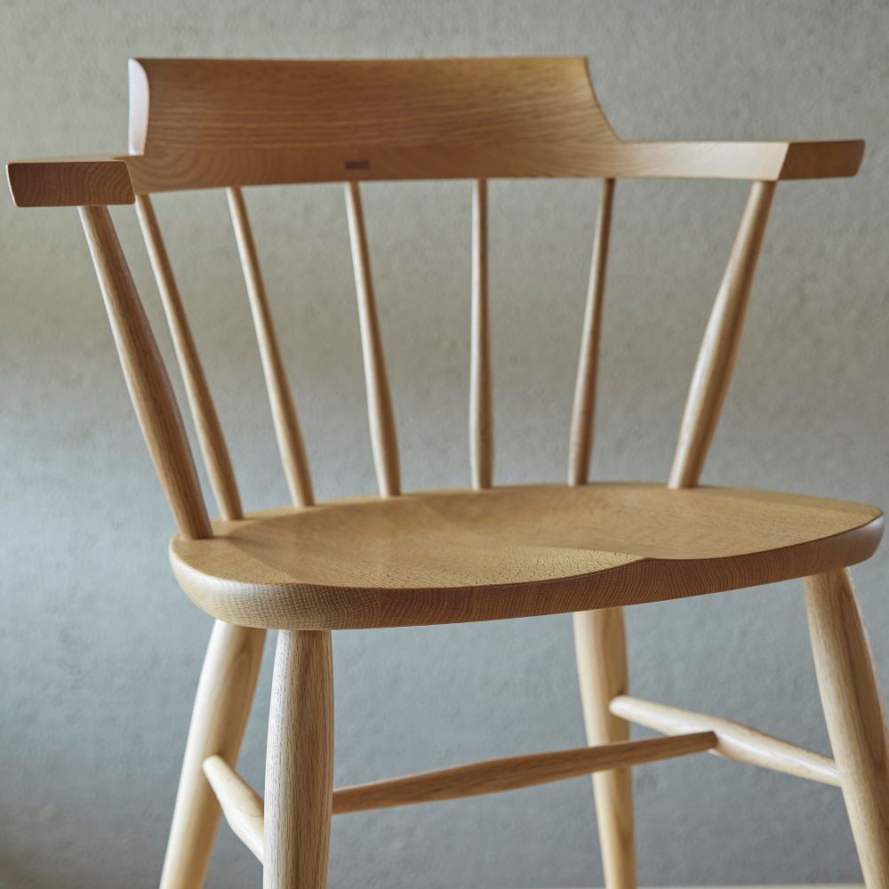 K-WINDSOR クラウンチェア SC3A(オーク) – 柏木工株式会社オンラインストア