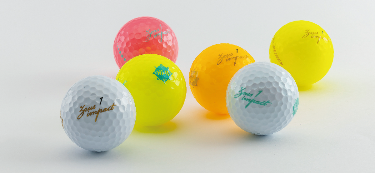 反発係数0.85で脅威の飛び！ 日本製高反発3ピースボール・新ゼウス