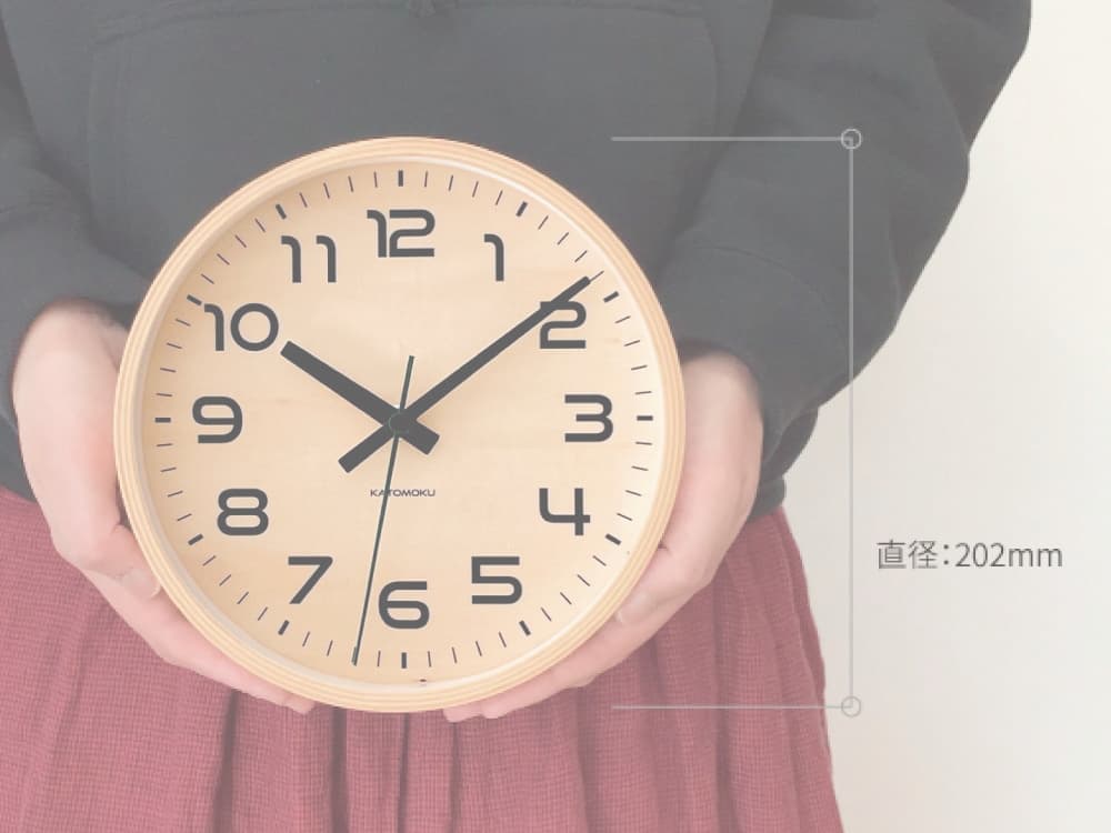 電波時計of加藤木工株式会社