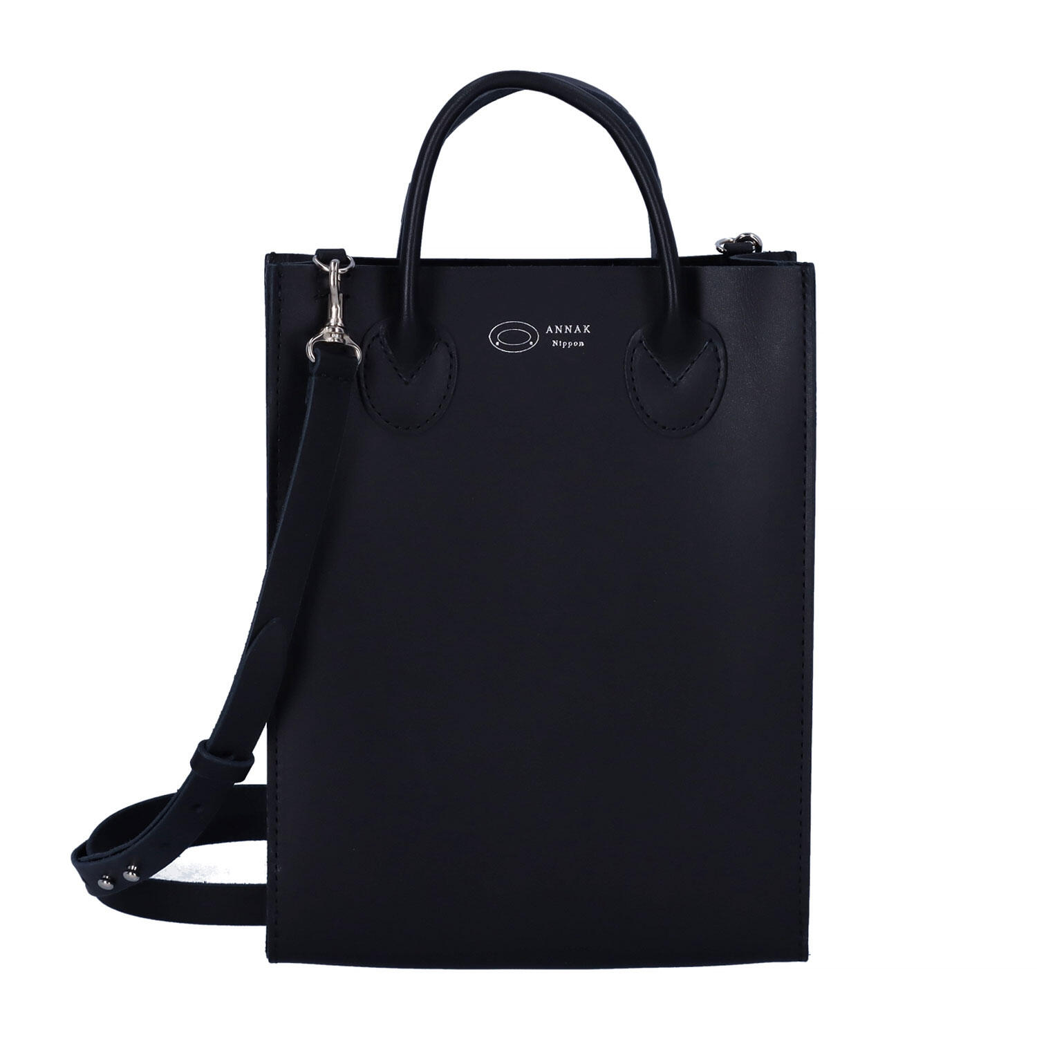 シンプル 裏無し 軽量 牛革 2WAY 縦型 ミニトート | 株式会社 三竹産業