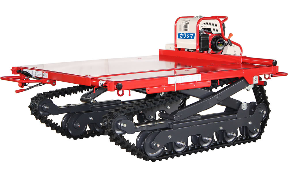 EC16A-HWX | 野菜作業車 | 製品案内 | 農機具・農業機械・運搬車の河島