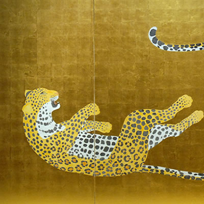 日本画家 河嶋淳司「Animal graffiti」展覧会