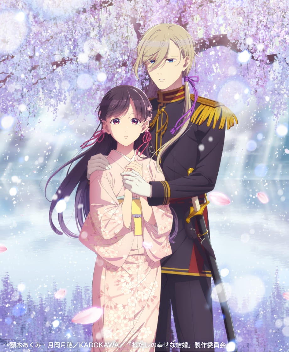 菊刺繍立て鏡 （わたしの幸せな結婚×かづら清老舗 限定仕様） | かづら