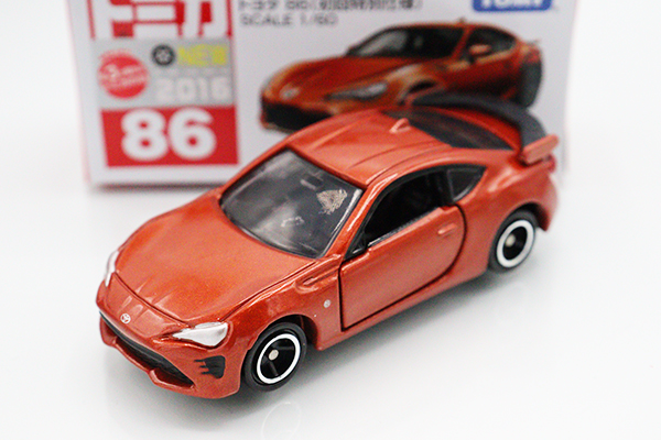 ミニカーショップ ケンボックス トミカ 赤箱☆86☆トヨタ86（初回特別
