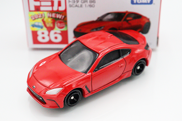 ミニカーショップ ケンボックス トミカ 赤箱☆86☆トヨタGR 86(赤