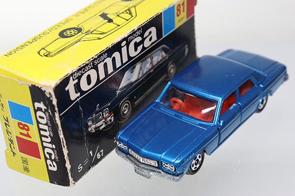 ミニカーショップ ケンボックス トミカ 黒箱☆81☆日産 プレジデント