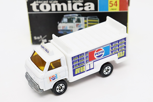 ミニカーショップ ケンボックス トミカ 黒箱☆54☆日産キャブオール