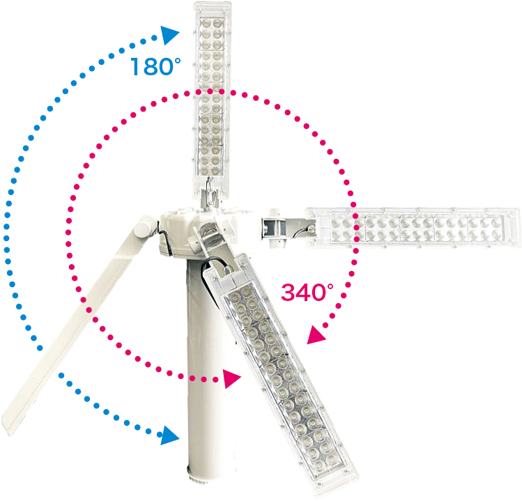 けんせつパーク | 充電式特殊LED投光器 X-teraso（エックステラソー）