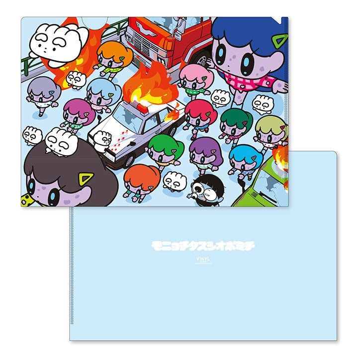 A4クリアファイル2種セット / すしお×モニョチタポミチ