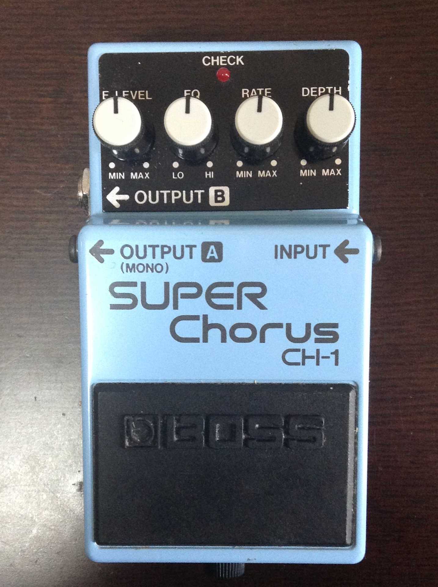 BOSS CH-1 Super Chorus (比べてみたAnalog vs Digital。CE-3とも): 昔